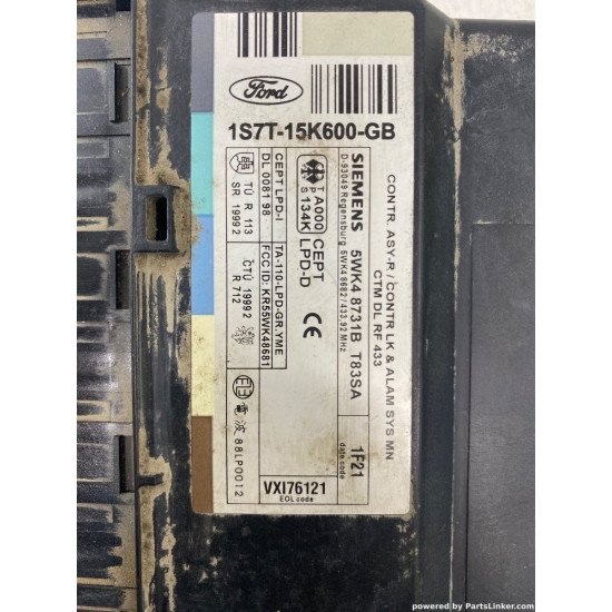 Calculator confort FORD MONDEO III (B5Y) [ 2000 - 2007 ] OEM 1S7T-15K600-GB