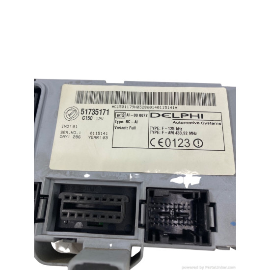 Calculator confort  FIAT PUNTO (188_) [ 1999 - 2012 ] OEM 51735171