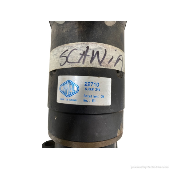 Electromotor SCANIA 2 - series [ 1980 - 1998 ], SCANIA 3 - series [ 1988 - 1998 ] Efel 22710 OEM 291816