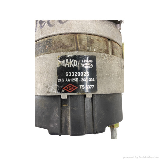 Alternator 2.0/2.4 TDI FIAT CAMPAGNOLA [ 1974 - 1989 ], IVECO TurboTech [ 1990 - 1993 ], IVECO TurboStar [ 1984 - 1993 ], IVECO Zeta [ 1979 - 1992 ] Magneti Marelli 063320025010 OEM 2995034