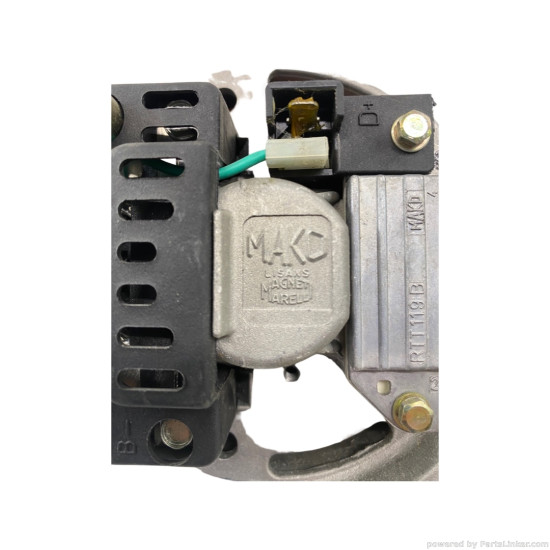 Alternator 2.0/2.4 TDI FIAT CAMPAGNOLA [ 1974 - 1989 ], IVECO TurboTech [ 1990 - 1993 ], IVECO TurboStar [ 1984 - 1993 ], IVECO Zeta [ 1979 - 1992 ] Magneti Marelli 063320025010 OEM 2995034