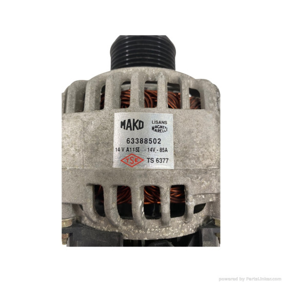 Alternator 1.8 Benzina FORD TOURNEO CONNECT [ 2002 - 2013 ] Magneti Marelli 063388502010 OEM 1S7T10300BA