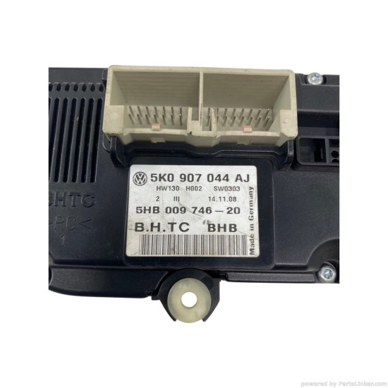 Panou climatronic VOLKSWAGEN TIGUAN 5N_ 2007 -> , VOLKSWAGEN GOLF VI 5K1 2008 - 2013 5K0907004AJ