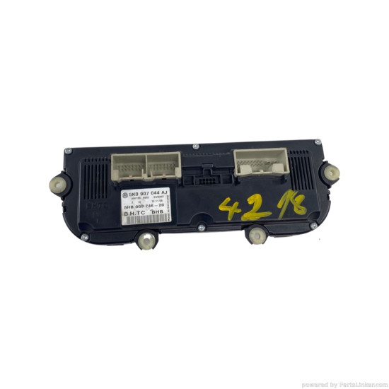 Panou climatronic VOLKSWAGEN TIGUAN 5N_ 2007 -> , VOLKSWAGEN GOLF VI 5K1 2008 - 2013 5K0907004AJ