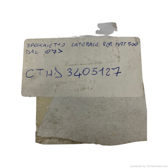 Sticla oglinda Stanga FIAT LINEA (323_, 110_) [ 2006 - > ], FIAT GRANDE PUNTO (199_) [ 2005 - > ], ABARTH 500 / 595 (312_) [ 2008 - > ] Diederichs  3405127