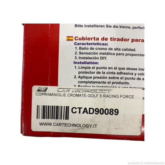 Set manere usi VOLKSWAGEN GOLF V (1K1) [ 2003 - 2009 ]