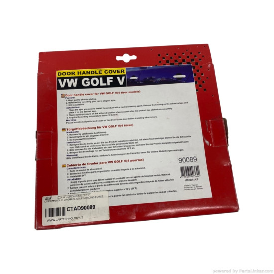 Set manere usi VOLKSWAGEN GOLF V (1K1) [ 2003 - 2009 ]