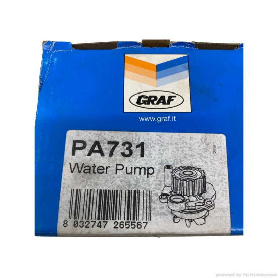 Pompa apa 1.9 Diesel VOLKSWAGEN GOLF IV (1J1) [ 1997 - 2007 ], SKODA OCTAVIA (1U2) [ 1996 - 2010 ], SEAT IBIZA II (6K1) [ 1993 - 2002 ], AUDI A3 (8L1) [ 1996 - 2006 ] Graf PA731 OEM 038 121 011A