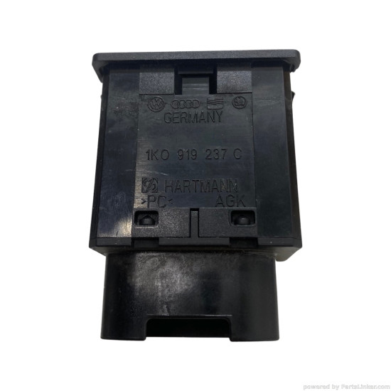 Buton on/off airbag VOLKSWAGEN TIGUAN (5N_) [ 2007 - > ], VOLKSWAGEN GOLF VI Variant (AJ5) [ 2009 - 2013 ], VOLKSWAGEN GOLF V (1K1) [ 2003 - 2009 ] OEM 1K0919237C