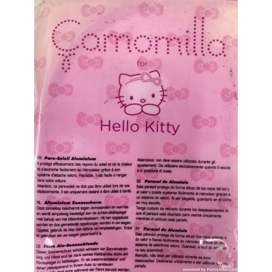 Parasolar universal Hello Kitty 70CM-130CM