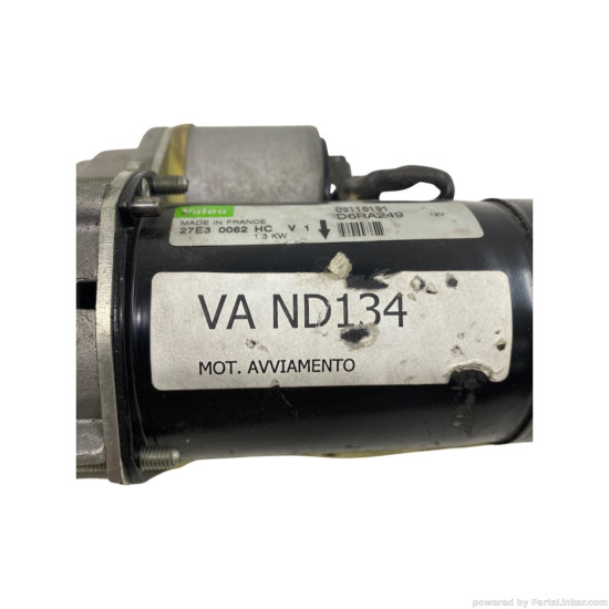 Electromotor 1.4/1.6/1.8/2.0 Benzina OPEL ASTRA H (L48, A04) [ 2004 - 2014 ], FIAT STILO (192_) [ 2001 - 2010 ], DAEWOO KALOS (KLAS) [ 2002 - > ], CHEVROLET KALOS [ 2005 - > ], BEDFORD ASTRA VAN Estate [ 1984 - 1991 ] Valeo 09115191
