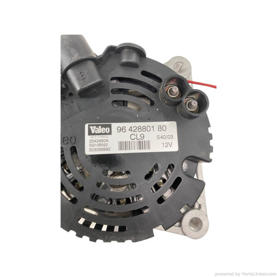 Alternator 2.0 Benzina FIAT QUBO (225_) [ 2008 - > ], CITROËN C4 Picasso I (UD_) [ 2006 - 2013 ], PEUGEOT 406 (8B) [ 1995 - 2005 ] Valeo 9642880180