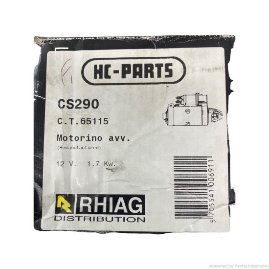 Electromotor 1.7 TDS OPEL ASTRA F (56_, 57_, T92) [ 1991 - 1998 ] BOSCH 0001317025