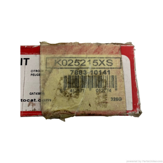 Set curea distributie 1.6/1.8/1.9/2.0 Benzina FIAT ULYSSE (220_) [ 1994 - 2002 ], PEUGEOT 806 (221) [ 1994 - 2002 ], CITROËN XANTIA (X1, X2) [ 1993 - 2003 ] Gates K025215XS
