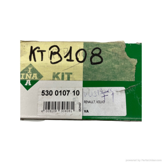 Set curea distributie 1.7/1.8 Benzina VOLVO 460 L (464) [ 1988 - 1996 ], RENAULT CLIO I (B/C57_, 5/357_) [ 1990 - 1998 ] INA 530010710