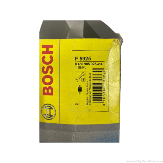 Filtru combustibil 1.4/1.6 Benzina VOLKSWAGEN TOURAN (1T1, 1T2) [ 2003 - 2010 ], SKODA FABIA Combi (6Y5) [ 2000 - 2007 ], SEAT LEON II (1P1) [ 2005 - 2013 ], AUDI A2 (8Z0) [ 2000 - 2005 ] BOSCH 0 450 905 925