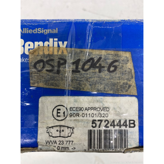 Set placute frana, frana disc fata MAZDA 323 S VI (BJ) [ 1998 - 2004 ], MAZDA 626 V (GF) [ 1997 - 2002 ] BENDIX 572444B