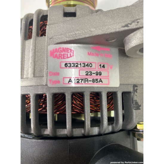 Alternator 1.6 Benzina FIAT PUNTO (176_) [ 1993 - 1999 ], FIAT PALIO (178BX) [ 1996 - > ] Magneti Marelli 063321340010