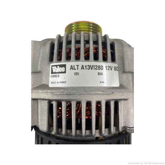 Alternator 1.8/2.0 Benzina FIAT DUCATO Box (230) [ 1994 - 2005 ], PEUGEOT BOXER Box (230L) [ 1994 - 2003 ], CITROËN JUMPER Bus (230P) [ 1994 - 2002 ] Valeo 439023