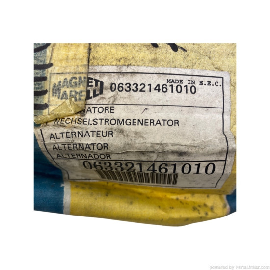 Alternator 1.9 TDI FIAT SCUDO Combinato (220_) [ 1996 - 2006 ], FIAT DUCATO Box (230) [ 1994 - 2005 ] Valeo 63321461