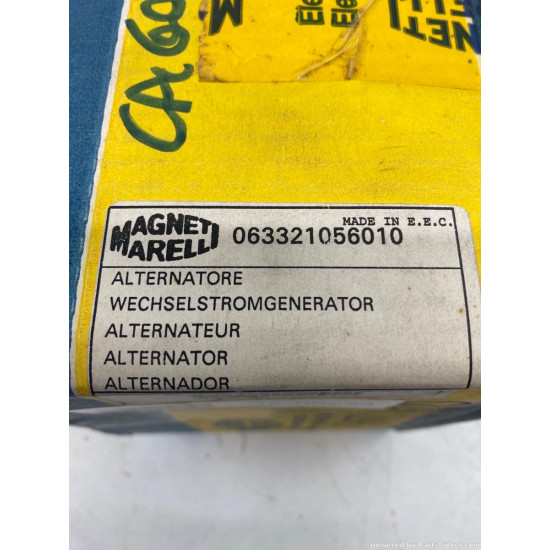 Alternator 1.8/1.9 TDI LANCIA DEDRA (835_) [ 1989 - 1999 ], FIAT REGATA (138_) [ 1983 - 1995 ], ALFA ROMEO 145 (930_) [ 1994 - 2001 ] Magneti Marelli 63321056