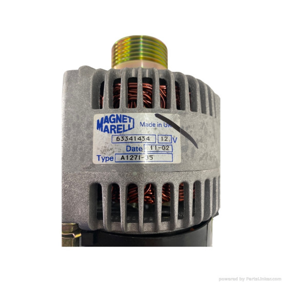 Alternator 2.0 Turbo Benzina ROVER 600 (RH) [ 1993 - 2000 ], ROVER 400 (XW) [ 1990 - 1995 ], ROVER 200 Hatchback (XW) [ 1989 - 1995 ] Magneti Marelli 063341434010