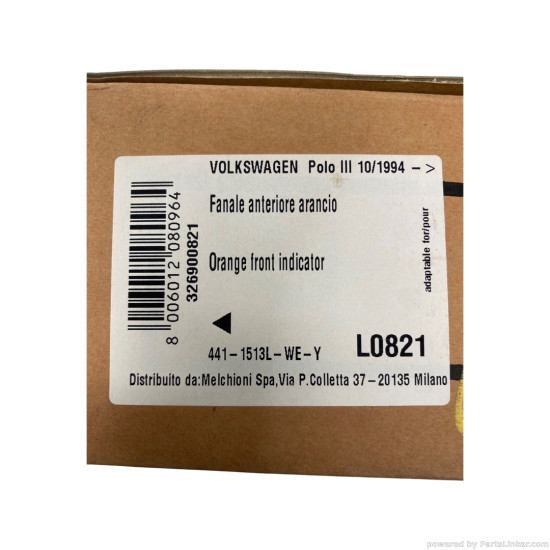 Semnalizare stanga fata VOLKSWAGEN POLO (6N1) [ 1994 - 1999 ] Depo 441-1513L-WE-Y