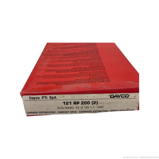 Set curea distributie 1.7 Benzina ALFA ROMEO 33 (907A_) [ 1990 - 1994 ], ALFA ROMEO 145 (930_) [ 1994 - 2001 ] Dayco 121RP200 OEM 60556211