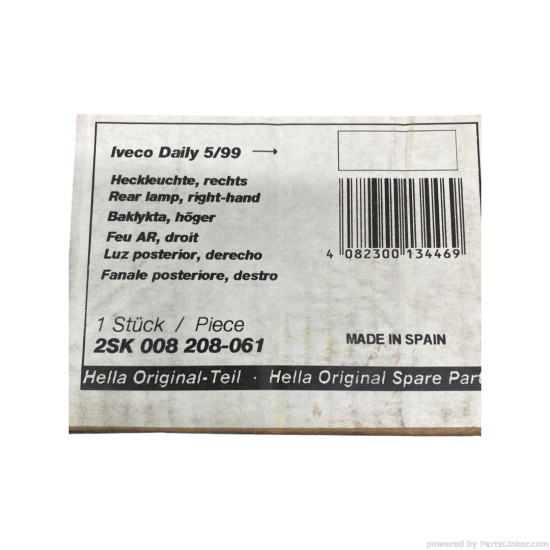 Stop Dreapta IVECO Daily III [ 2006 - > ] HELLA 2SK 008 208-061 OEM 5003 19555