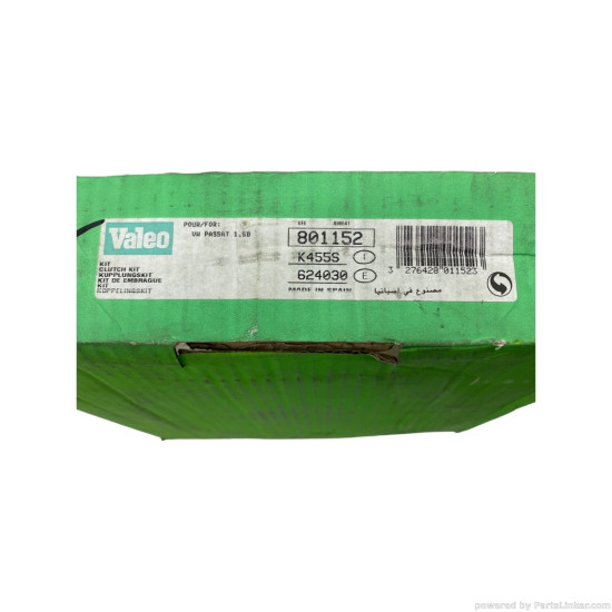 Kit ambreiaj 1.6 TD VOLKSWAGEN SANTANA (32B) [ 1981 - 1985 ], AUDI 80 II (80, 82, B1) [ 1972 - 1978 ] Valeo 801152