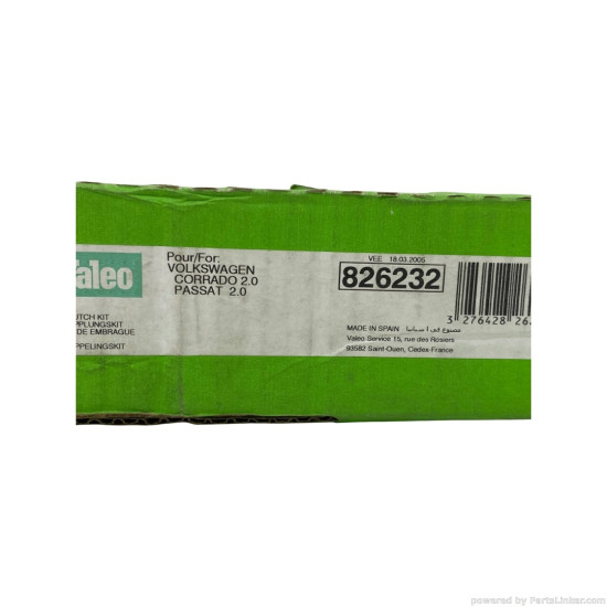 Kit ambreiaj 2.0 Benzina VOLKSWAGEN PASSAT Variant (3A5, 35I) [ 1988 - 1997 ] Valeo 826232 OEM 037198141CX