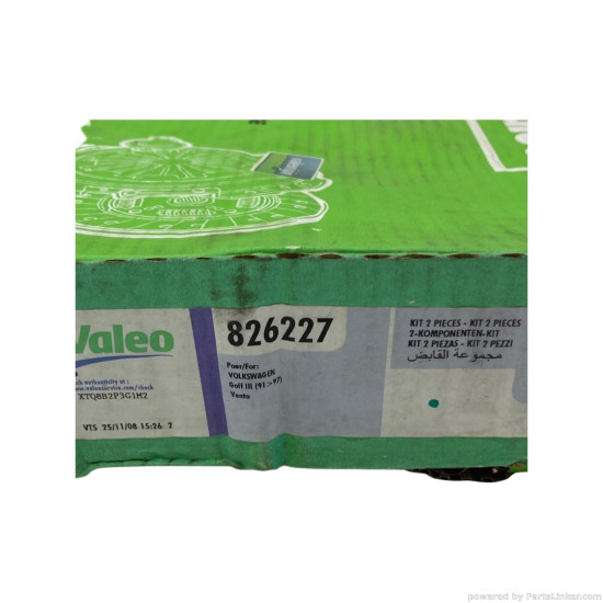 Kit ambreiaj 1.4 Benzina VOLKSWAGEN GOLF III (1H1) [ 1991 - 1998 ] Valeo 826227 OEM 030198141CX