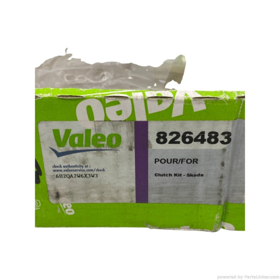 Kit ambreiaj 1.2/1.6 Benzina VOLKSWAGEN Beetle, Bora, Caddy, Eos, Golf, Jetta Skoda Fabia, Octavia, Rapid Seat Ibiza, Leon, Toledo, Altea Audi A1, A2, A3 Valeo 826483 OEM 03F 141 015