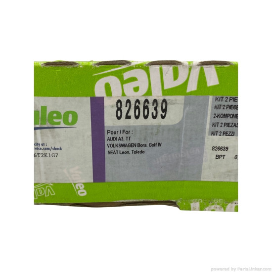 Kit ambreiaj 1.8 Turbo Benzina 2.3/2.8 Benzina VOLKSWAGEN BORA (1J2) [ 1998 - 2013 ], VOLKSWAGEN GOLF IV (1J1) [ 1997 - 2007 ], SEAT LEON (1M1) [ 1999 - 2006 ], AUDI TT Coupe (8N3) [ 1998 - 2006 ], AUDI A3 (8L1) [ 1996 - 2006 ] Valeo 826639