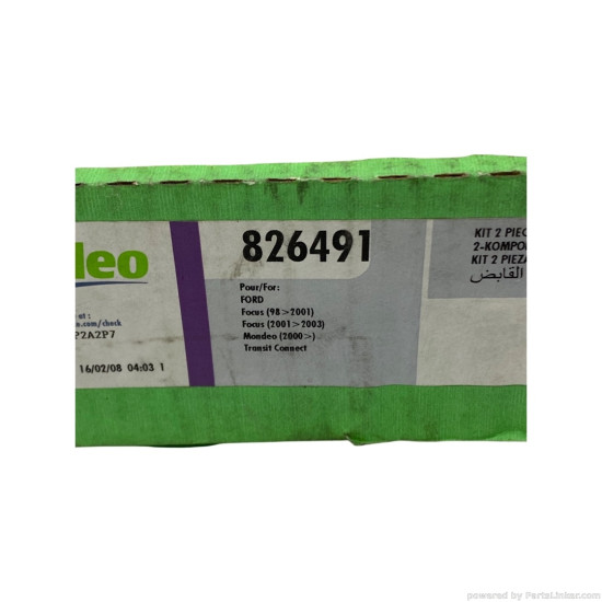Kit ambreiaj 1.8 TDCI FORD MONDEO III Saloon (B4Y) [ 2000 - 2007 ], FORD FOCUS Hatchback  (DAW, DBW) [ 1998 - 2007 ] Valeo 826491 OEM 3S417540F1A