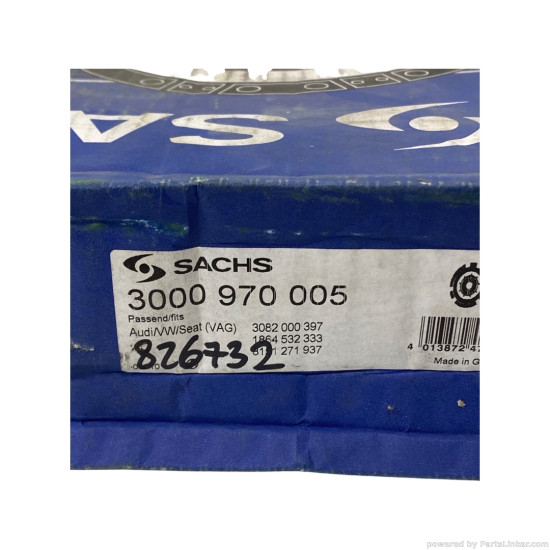 Kit ambreiaj 1.9 TDI AUDI A4 III Avant (8ED, B7) [ 2004 - 2008 ], AUDI A4 II Avant (8E5, B6) [ 2000 - 2005 ] SACHS 3000970005 OEM 03G198141X