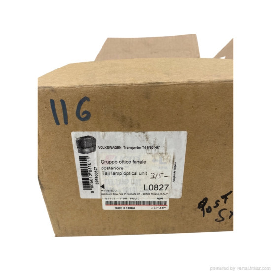 Stop/Lampa spate Stanga VOLKSWAGEN TRANSPORTER IV Box (70XA) [ 1990 - 2003 ] ABAKUS 441-1919L-U OEM 70194509501C