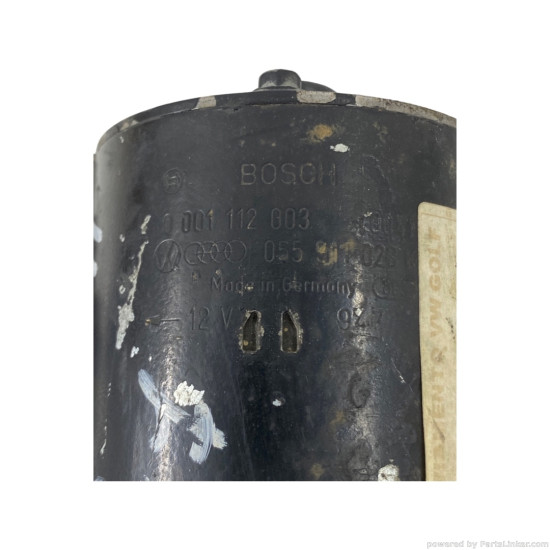 Electromotor VW GOLF 2 1.8benzina , VW Scirocco 2 , VW Passat B3/B4  BOSCH 0 001 112 003 OEM 055911023K