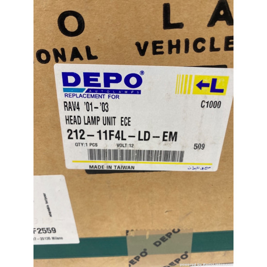 Far Stanga TOYOTA RAV 4 II (_A2_) [ 2000 - 2005 ] ABAKUS 212-11F4L-LD-EM OEM 81150-42180