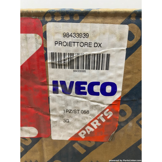 Far Dreapta IVECO Daily II [ 1999 - > ], IVECO Daily I [ 1978 - 1999 ] IVECO 98433939 OEM 9843 3939