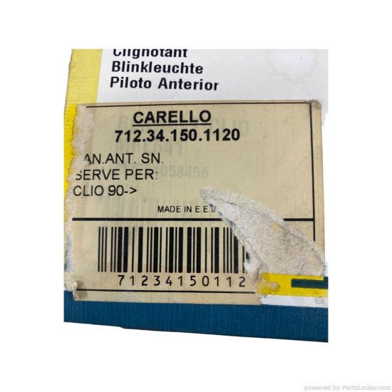 Semnalizare, elemente Stanga RENAULT CLIO I (B/C57_, 5/357_) [ 1990 - 1998 ] Magneti Marelli 712341501120