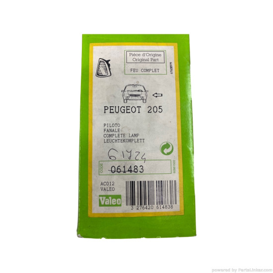 Semnalizare, elemente Stanga PEUGEOT 205 I (741A/C) [ 1983 - 1987 ] Valeo 061483