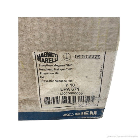 Far Dreapta AUTOBIANCHI Y10 [ 1985 - 1995 ], LANCIA Y10 (156_) [ 1985 - 1995 ] Magneti Marelli 712035860009 OEM 5995290
