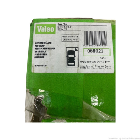 Proiector Dreapta RENAULT ESPACE III (JE0_) [ 1996 - 2002 ] Valeo 088021 OEM 6025371083
