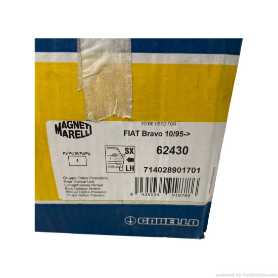 Stop/Lampa spate Stanga FIAT BRAVO I (182) [ 1995 - 2001 ] Magneti Marelli 714028901701 OEM 46538353