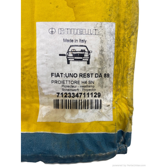Far Stanga FIAT UNO (146_) [ 1983 - 2006 ], FIAT TIPO (160_) [ 1987 - 1997 ] Magneti Marelli 712334711129 OEM 7700029