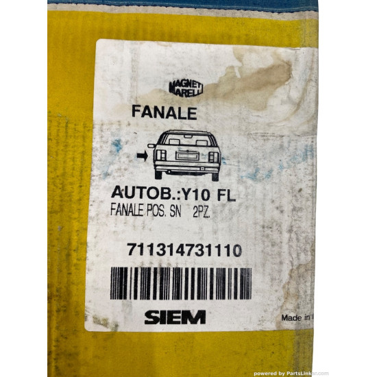 Stop/Lampa spate Stanga AUTOBIANCHI Y10 [ 1985 - 1995 ] Magneti Marelli 711314731110