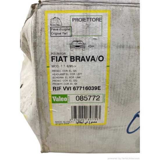 Far Stanga FIAT BRAVA (182) [ 1995 - 2003 ] Valeo 085772 OEM 46523123