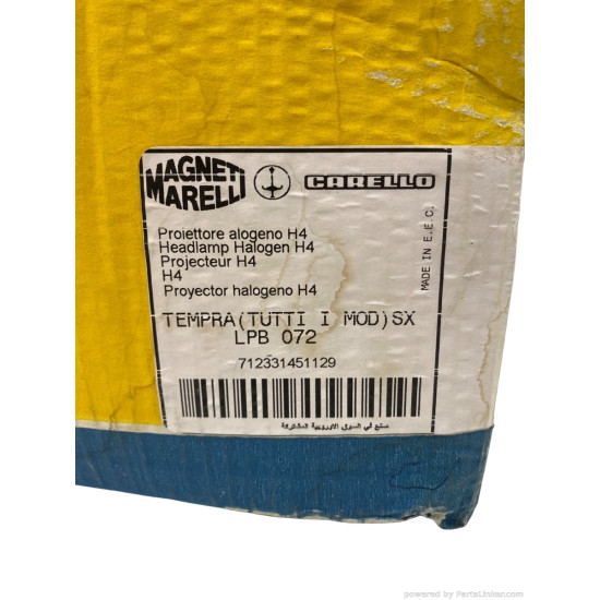 Far Stanga FIAT TEMPRA (159_) [ 1990 - 1998 ] Magneti Marelli 712331451129 OEM 7678224