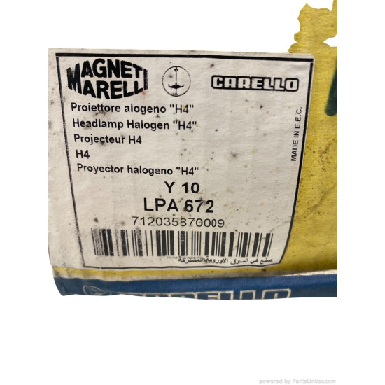 Far Stanga AUTOBIANCHI Y10 [ 1985 - 1995 ], LANCIA Y10 (156_) [ 1985 - 1995 ] Magneti Marelli 712035870009